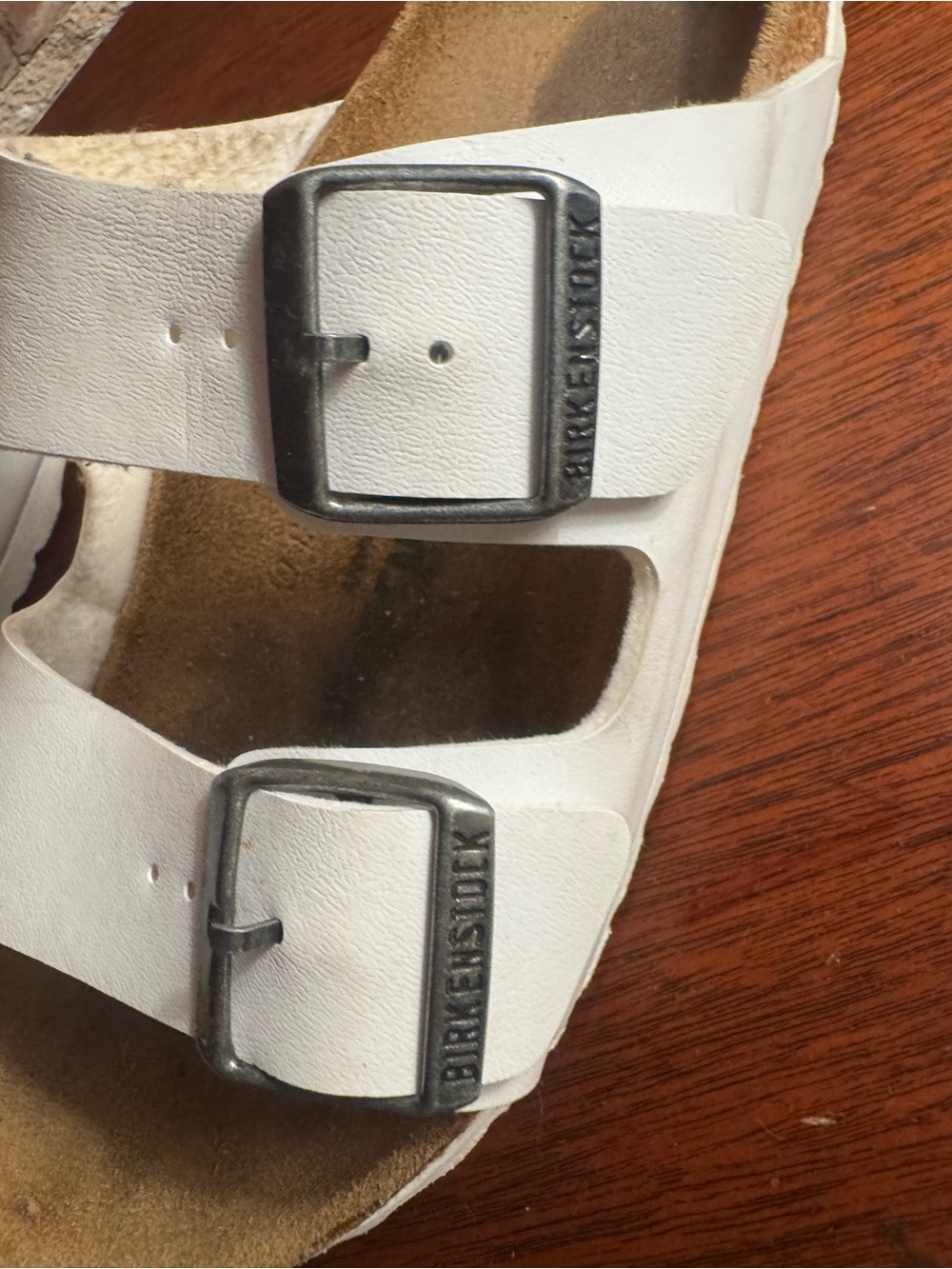 Birkenstock Arizona White Sandals EU 38 US 7–7.5 - Picture 4 of 9